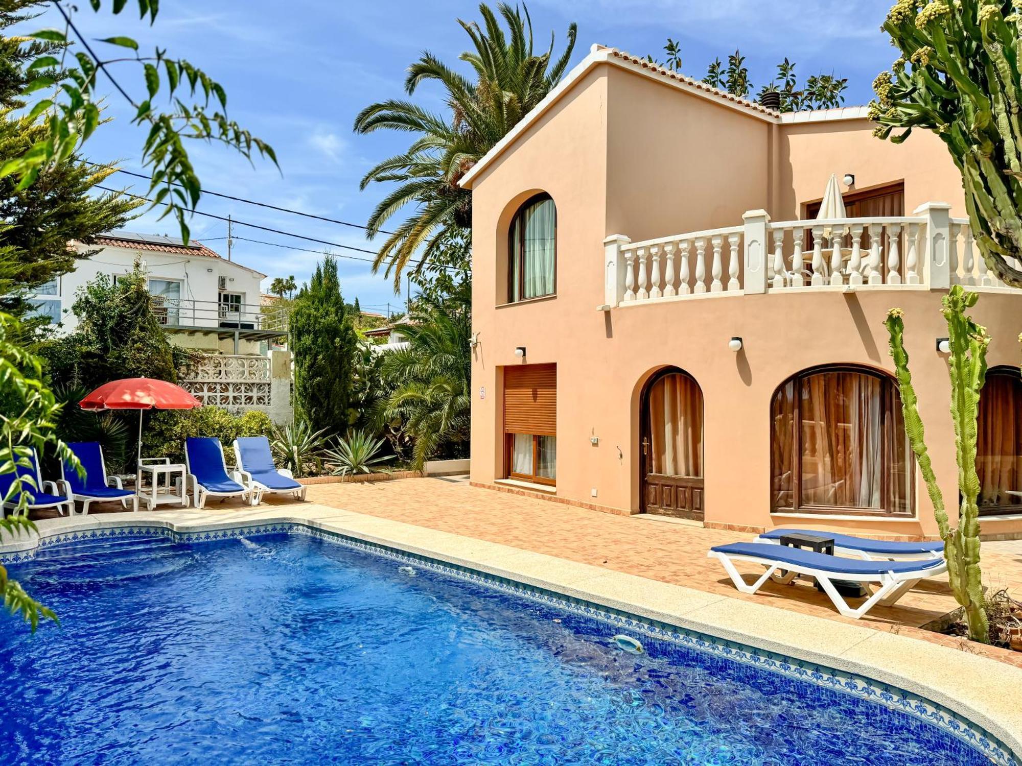 La Amistad Apartamento En Chalet Con Piscina Compartida Calpe Exterior photo