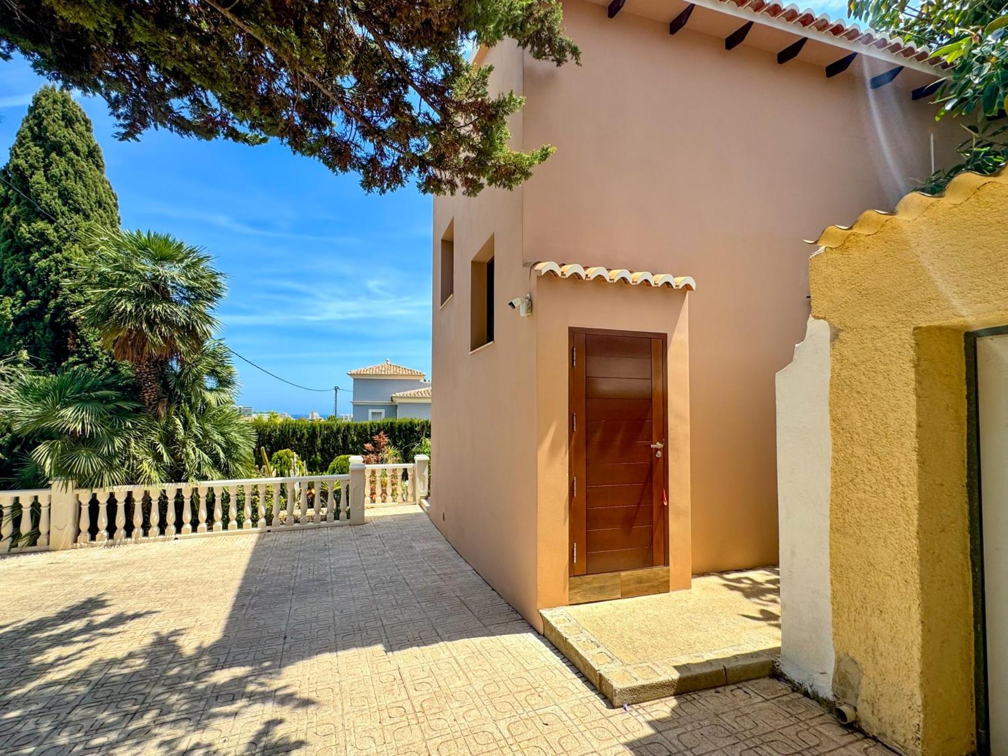 La Amistad Apartamento En Chalet Con Piscina Compartida Calpe Exterior photo